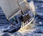 BLACK JACK, Sail No: 525100, Owner: Peter Harburg, Skipper: Mark Bradford, Design: Reichel/Pugh 100