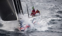 Giacomo powering to take the overall win in 2016 Rolex Sydney Hobart