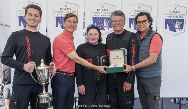 Comanche powers to clear line honours victory in Rolex Sydney Hobart Yacht Race